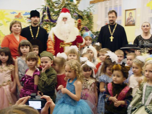 Рождественская ёлка в Православном детском саду г. Велижа